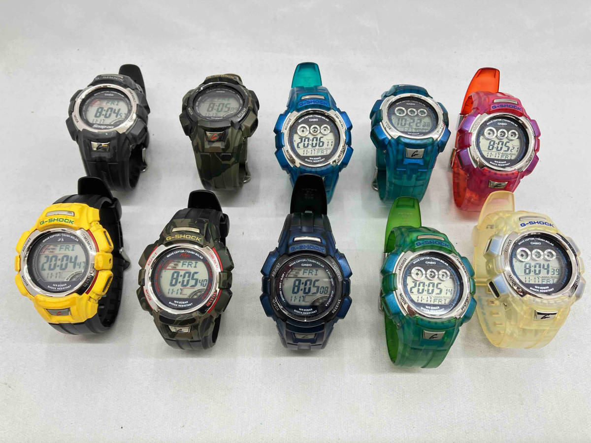 ジャンク ［ まとめ売り　10本 ］G-SHOCK 腕時計 メンズ カスタム品_画像1