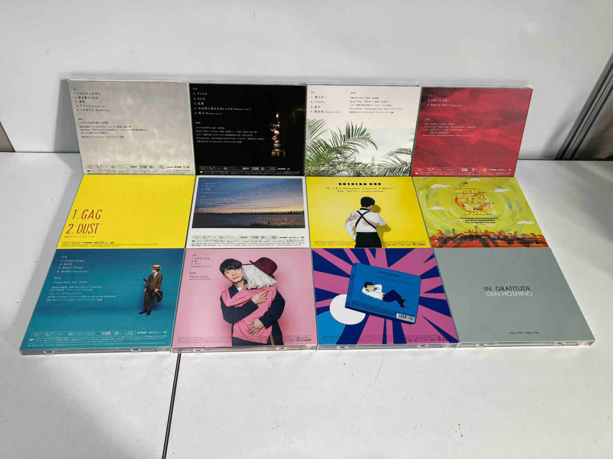 星野源 CD Gen Hoshino Singles Box 'GRATITUDE'(12CD+10DVD+Blu-ray Disc)_画像5