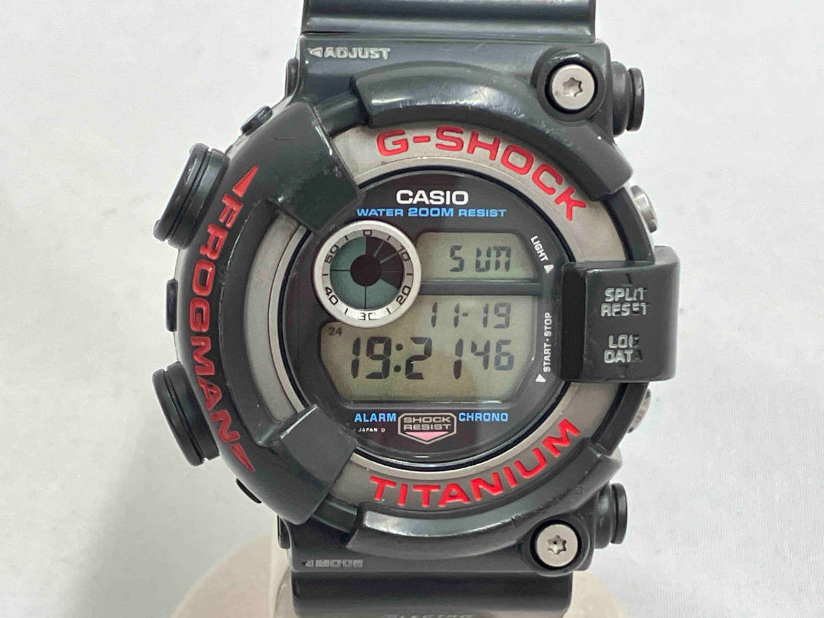 CASIO カシオ G-SHOCK Gショック FROGMAN フロッグマン DW-8200 クォーツ 全体的にキズ有り 腕時計