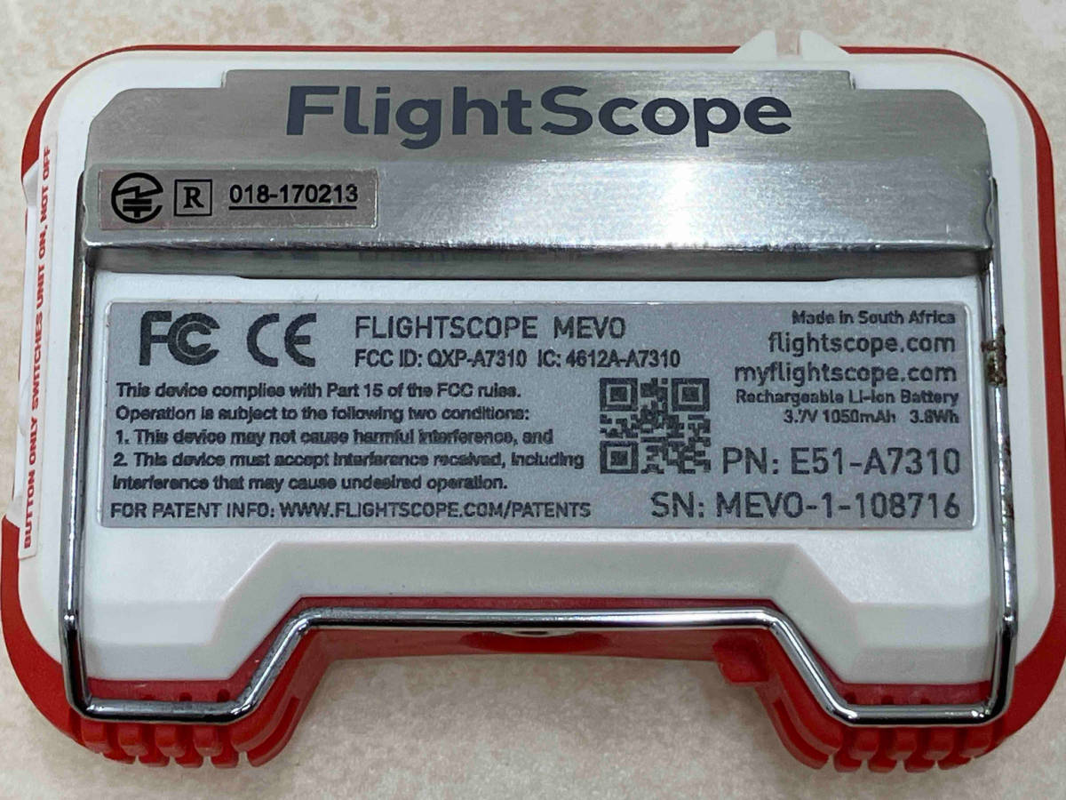 Flight Scope mevo フライトスコープ ミーボ 弾道測定器 ゴルフ 軽量 コンパクト スイング分析_画像3