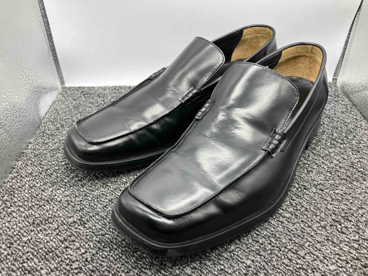 REGAL リーガル レザーシューズ 革靴 ローファー サイズ25cm ブラック 黒