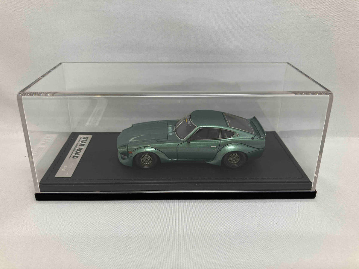 【1円スタート】ティーケーカンパニー 1/43 ignition model 日産 Fairlady Z S30 スターロード Green フェアレディＺ (ゆ22-04-15)_画像2