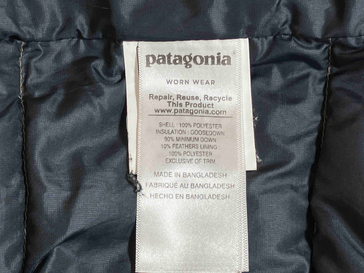 patagonia ダウンジャケット カーキ patagonia パタゴニア ダウンジャケットLサイズ 84674_画像5