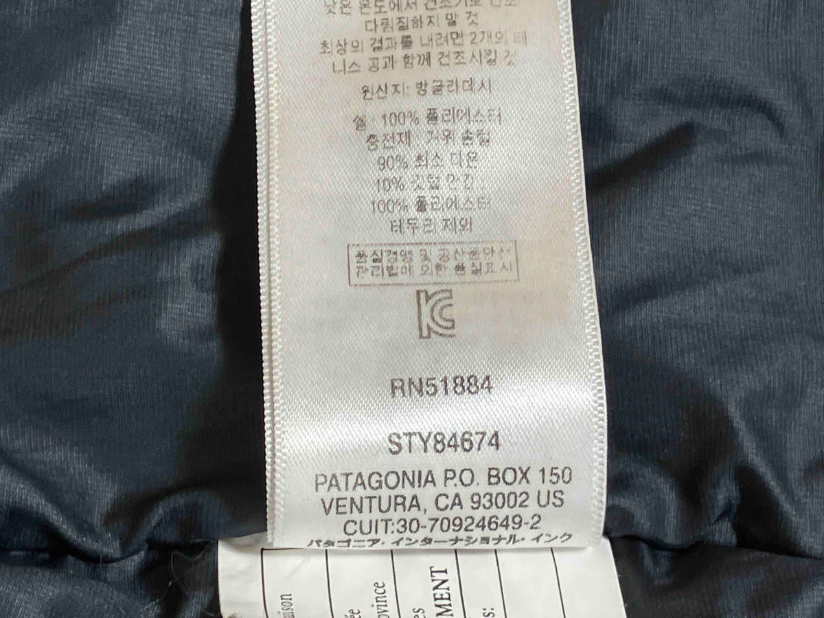 patagonia ダウンジャケット カーキ patagonia パタゴニア ダウンジャケットLサイズ 84674_画像6