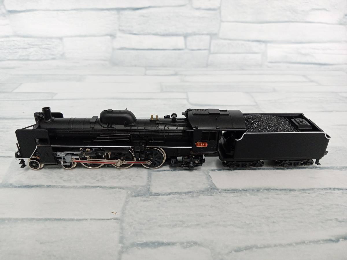 動作確認済 Nゲージ　蒸気機関車　C571