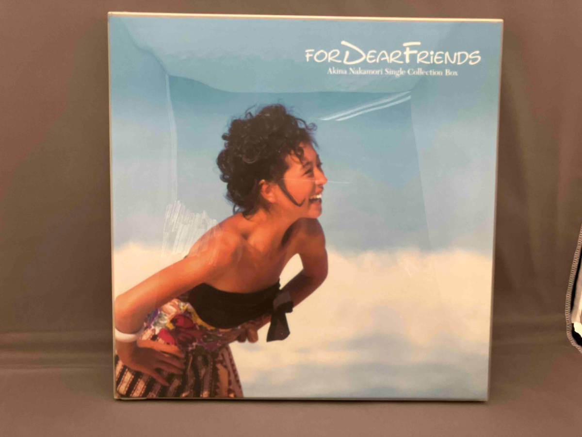 ケース破損あり 中森明菜 CD FOR DEAR FRiENDS Akina Nakamori Single Collection Box_画像1