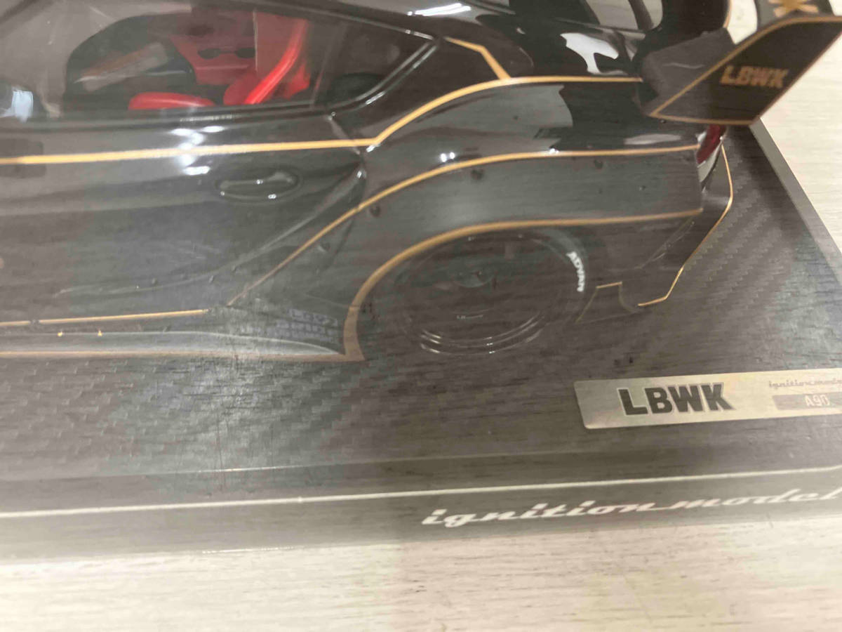 ignition model 1/18 LB-WORKS TOYOTA SUPRA (A90) Black ｉｇｎｉｔｉｏｎ ｍｏｄｅｌの画像4