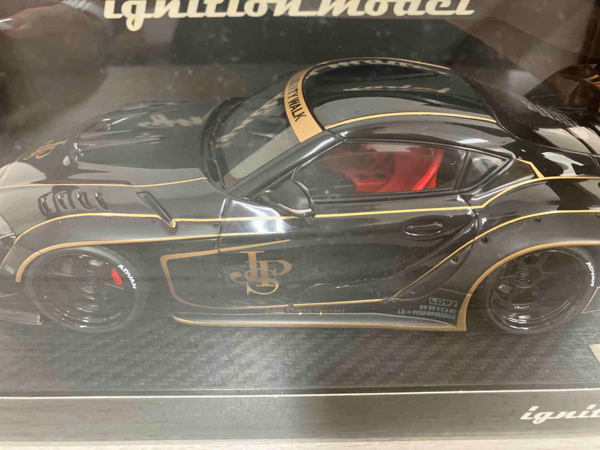 ignition model 1/18 LB-WORKS TOYOTA SUPRA (A90) Black ｉｇｎｉｔｉｏｎ ｍｏｄｅｌの画像3