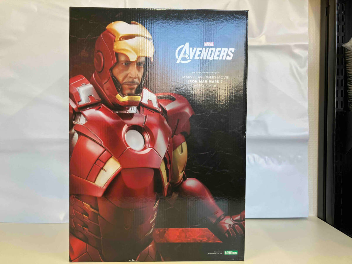 未使用品 美品 ARTFX アイアンマン マーク7 -AVENGERS- 1/6 「アベンジャーズ」 アベンジャーズ