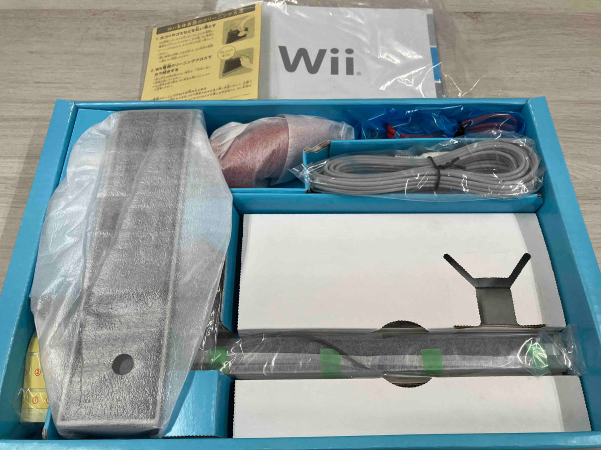 【現状品】 Nintendo Wii RVL-S-RAAVスーパーマリオブラザーズ 25周年バージョン スーパーマリオコレクションスペシャルパック付の画像5