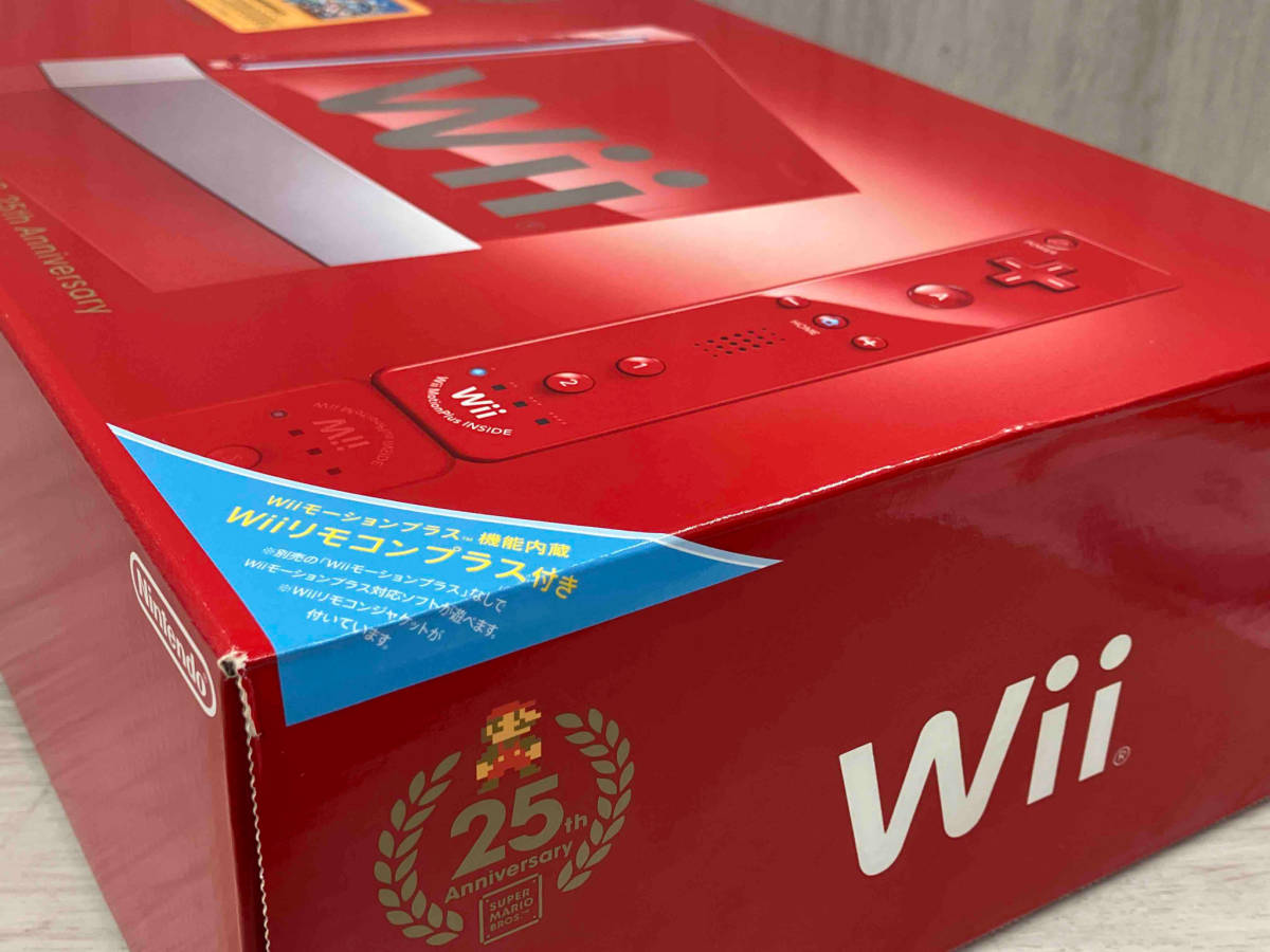 【現状品】 Nintendo Wii RVL-S-RAAVスーパーマリオブラザーズ 25周年バージョン スーパーマリオコレクションスペシャルパック付の画像8