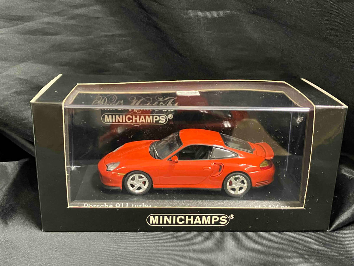 限定品 1/43 ポルシェ 911 (5代目996型) ターボ 1999 2544個限定 / PORSCHE TURBO MINICHAMPS ミニチャンプス_画像2