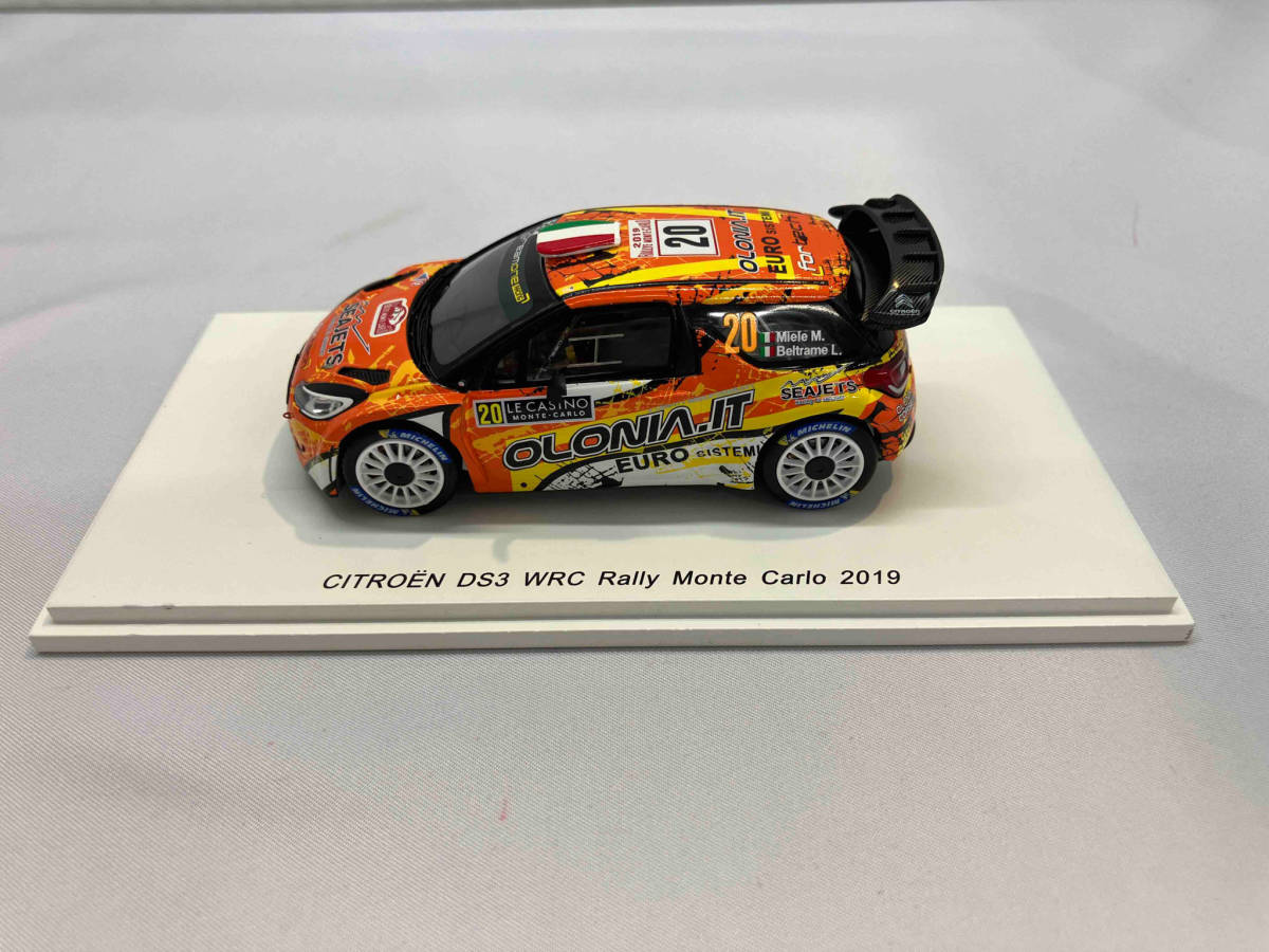 spark 1/43 CITRON DS3 WRC Rally Monte Carlo 2019(29-04-01)_画像2