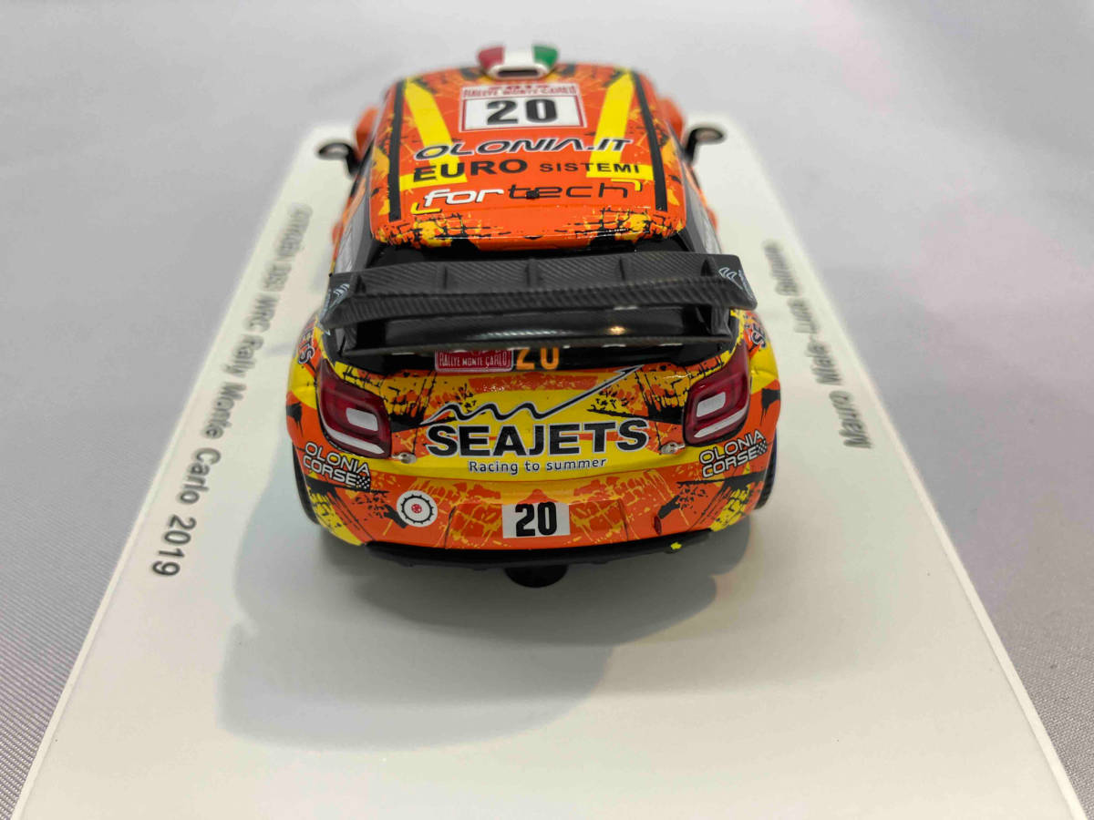 spark 1/43 CITRON DS3 WRC Rally Monte Carlo 2019(29-04-01)_画像4