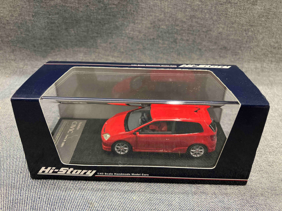 インターアライド Hi-Story 1/43 Honda CIVIC Type R 2001 ミニカー(29-06-08)_画像1