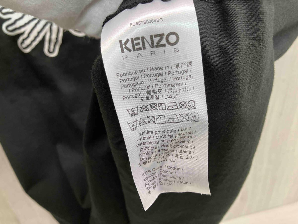 【タグ付き】KENZO ケンゾー 半袖Tシャツ サイズS ブラック 黒 虎 メンズ 夏_画像4