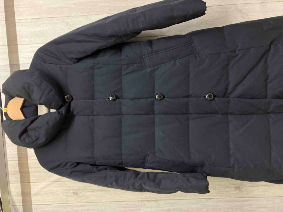 MACKINTOSH PHILOSOPHY DOWN COAT NAVY マッキントッシュ フィロソフィー ネイビー ダウンコート サイズ36_画像2