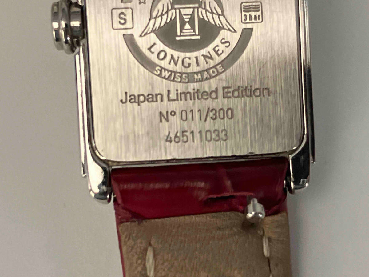 【即決】LONGINES L5.258.4 ドルチェビータ クォーツ式 付属ベルト有り 附属箱有り ベルト約15cm 腕時計 ブランド時計_画像6