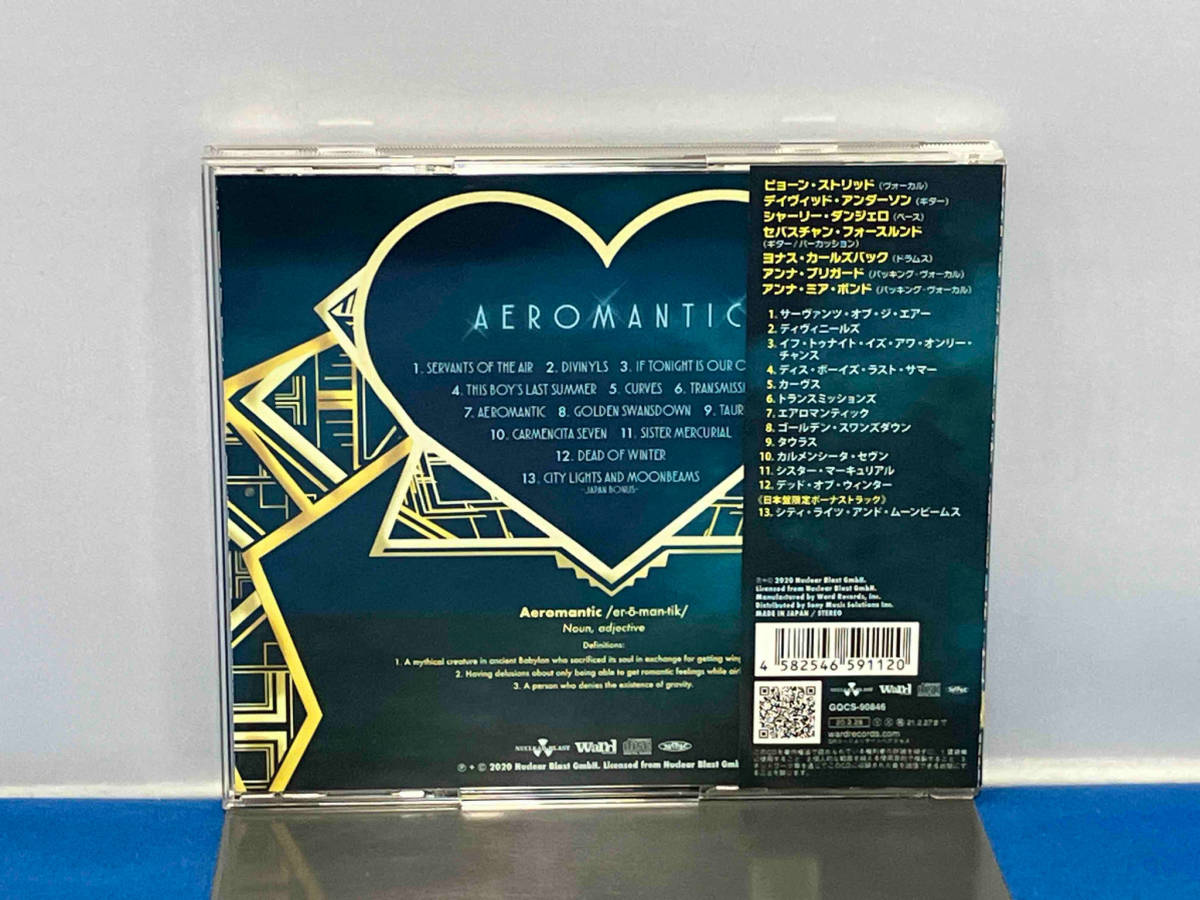 ザ・ナイト・フライト・オーケストラ CD エアロマンティック_画像2