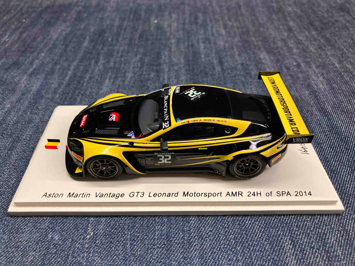 スパークモデル 1/43 アストンマーチン Vantage GT3 Leonard Motorsport AMR 24H of SPA 2014(30-04-07)_画像2