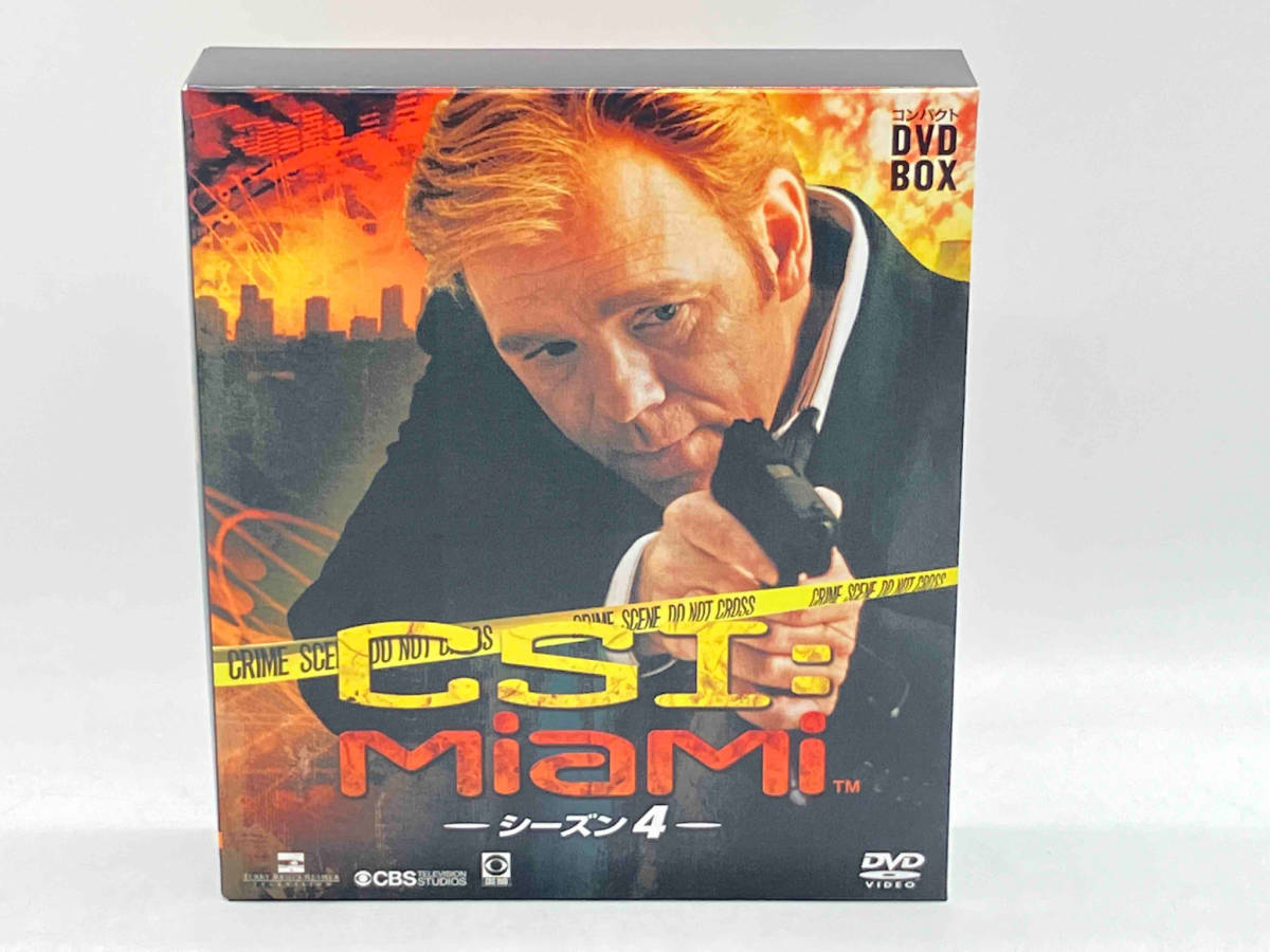 DVD CSI:マイアミ コンパクト DVD-BOX シーズン4 デヴィッド・カルーソ 店舗受取可_画像1