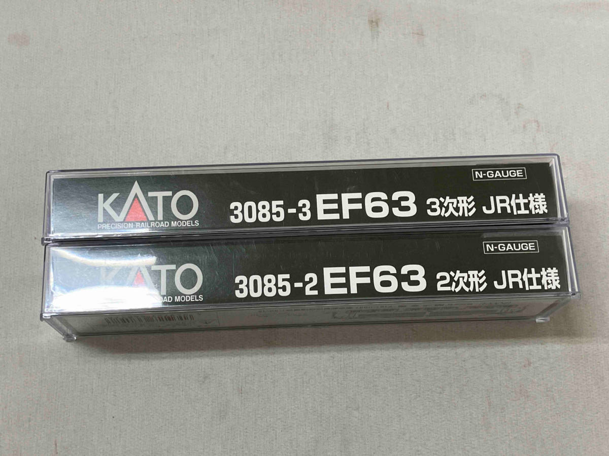 Nゲージ 動作確認済 KATO 3085-2 3085-3 EF63 2次形 3次形 JR仕様 セット_画像2