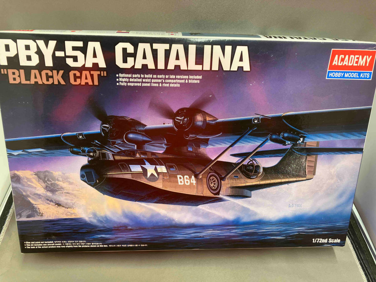 ▲プラモデル アカデミー 1/72 PBY-5A CATALINA BLACK CAT_画像1