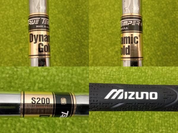 ミズノ MizunoPro 518 アイアンセット 5〜9.P 6本セット Dynamic Gold S200 2017年モデル_画像7