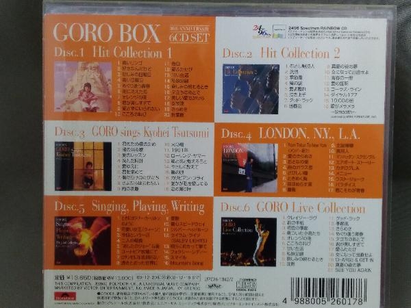 野口五郎 CD／GORO CD BOX《Disc1 未開封》_画像2