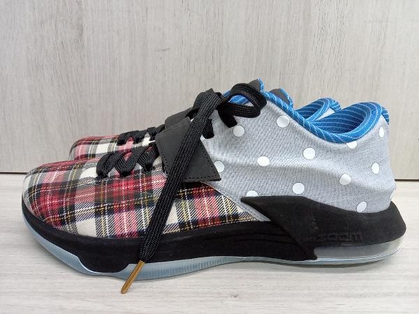 NIKE KD 7 EXT Plaid & Polka Dot ナイキ スニーカー 726439-600 サイズ27.5cm チェック柄×ドット柄_画像3