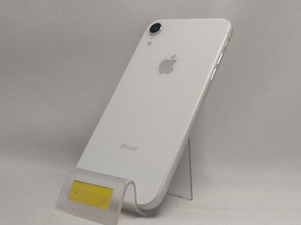 au 【SIMロックなし】MT0W2J/A iPhone XR 256GB ホワイト au_画像1