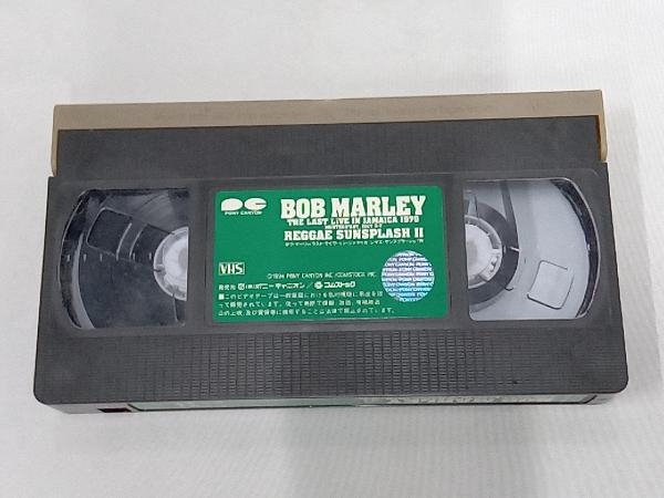  Junk [VHS] Bob *ma-li.BOB MARLEY THE LAST LIVE IN JAMAICA 1979 REGGAE SUNSPLASH store receipt possible 