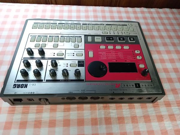 大特価　動作品　【管理番号1】リズムマシン KORG／ER-1 周辺機器_画像2