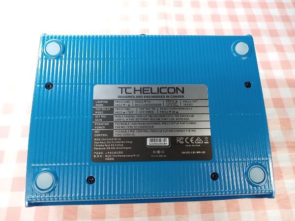 大特価　動作品　【管理番号1】TC HELICON Voice play エフェクター_画像3