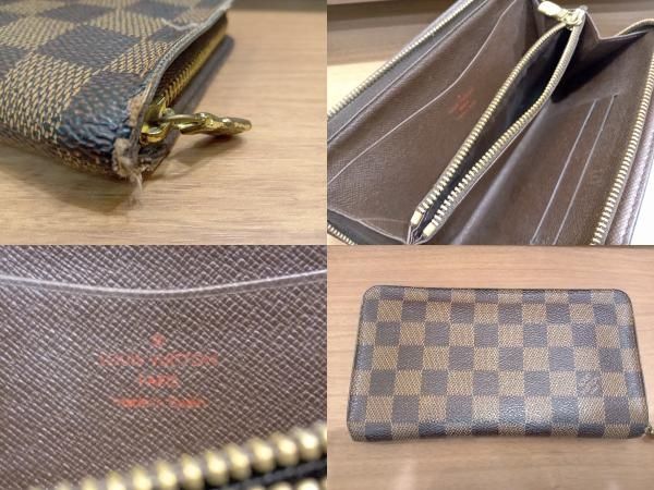 LOUIS VUITTON／モノグラム ダミエ／ポーチ、財布3点セット_画像3