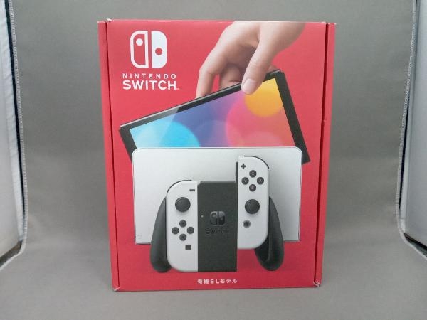 Nintendo Switch(有機ELモデル) Joy-Con(L)/(R) ホワイト(HEGSKAAAA)_画像1