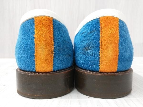 Hender Scheme typical color exception loaferenda- лыжи ma монета Loafer размер 5 orange × голубой примерно 23.5cm