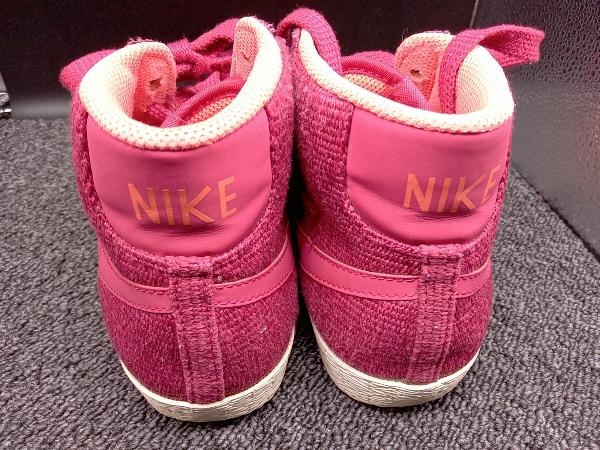 NIKE ナイキ 25CM ハイカットスニーカー 616782-600 レッド メンズシューズ_画像2