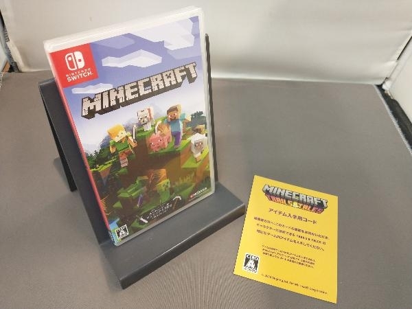 【未開封品】SWITCH Minecraft マインクラフト TRAILS&TALES アイテム入手用コード付 店舗受取可_画像1