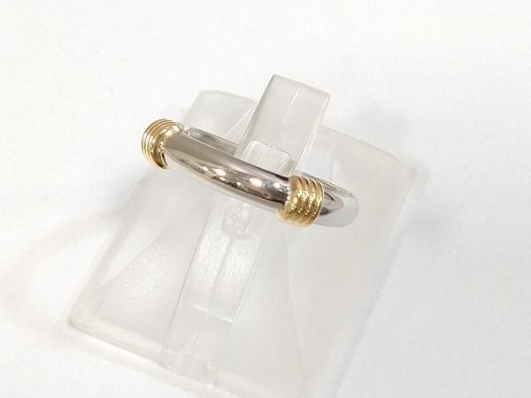 上品スタイル 【ブランドリング】Christian Dior/750/Pt950/#12/4.4g ブランドアクセサリー 指輪