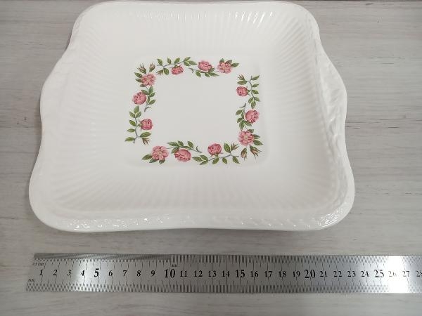 WEDGWOOD ウェッジウッド QUEEN'S WARE 角皿_画像5