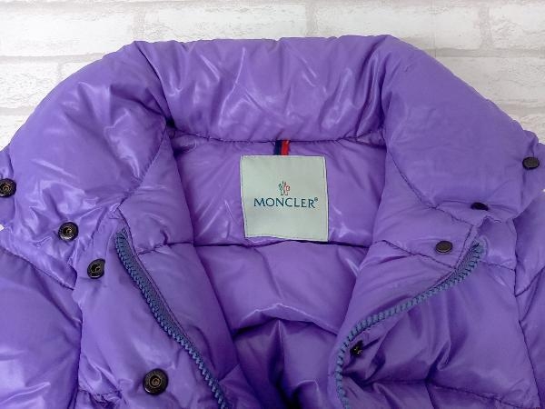 MONCLER ダウンジャケット パープル レディース サイズ00 モンクレール 店舗受取可_画像4