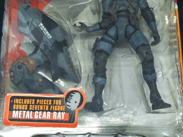 【未開封】メタルギアソリッド2 McFARLANE TOYS SPAWN.COM MATEL GEAR SOLID MATEL GEAR RAY SOLID SNAKE スネーク_画像4