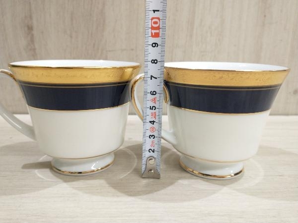 未使用品 Noritake ノリタケ クレストウッド コバルトゴールドールド カップ アンバソーサー_画像5