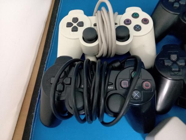 ジャンク 動作未確認 まとめ売り プレイステーション コントローラー 6個セット+マルチタップ （DUALSHOCK2・DUALSHOCK3 SIXAXIS）_画像2