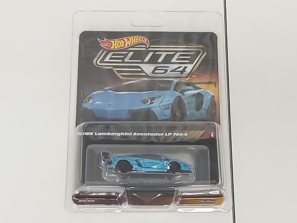 未開封品 ミニカー ホットウィール/Hot Wheels ELITE64 LBWK Lamborghini Aventador LP 700-4 店舗受取可の画像1