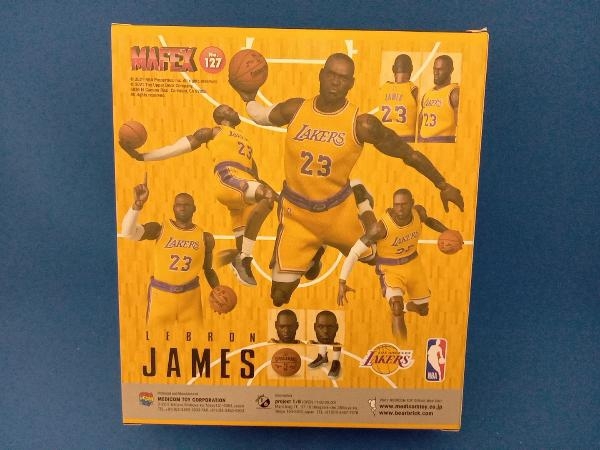 未開封品 メディコム・トイ LeBron James (Los Angeles Lakers) MAFEX No.127_画像2