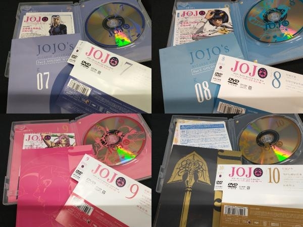 DVD 【※※※】[全10巻セット]ジョジョの奇妙な冒険 黄金の風 Vol.1~10(初回仕様版)_画像4