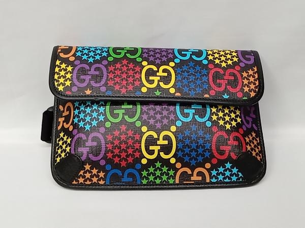 GUCCI GGサイケデリック ボディバッグ ウエストバック