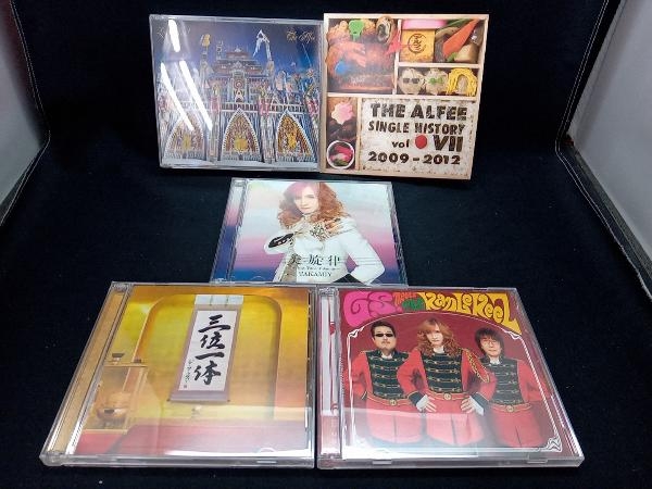 THE ALFEE 各種 CD まとめ売り 計5点セット【LAST RAN,三位一体,美旋律等】 アルフィー_画像1